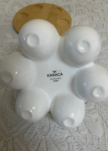 Karaca Ördek Figürlü yumurta sunumluk - Görsel 3