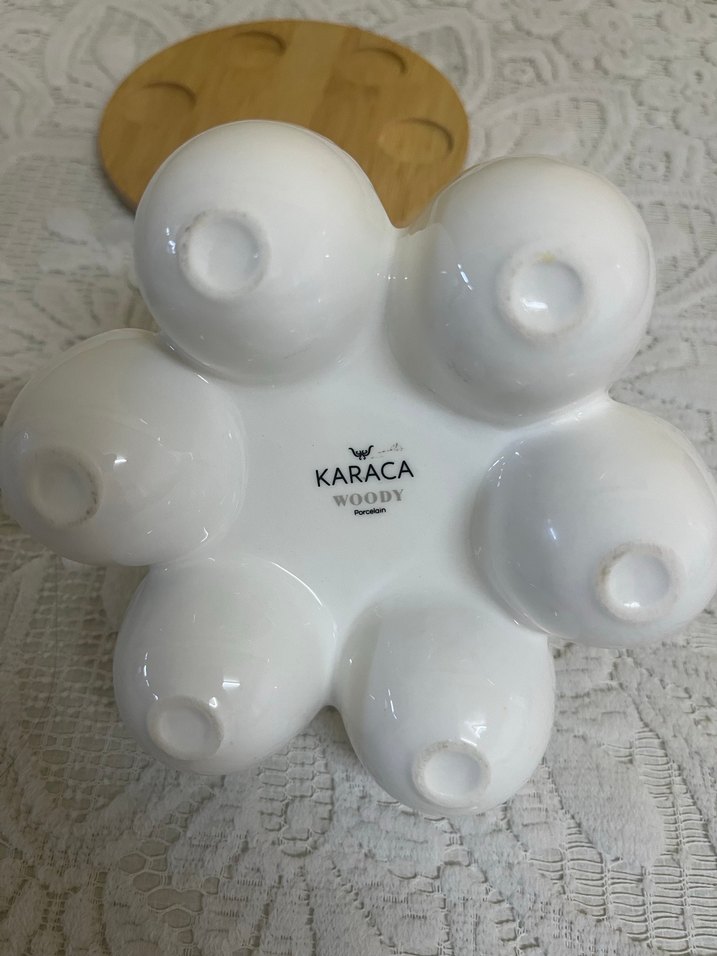 Karaca Ördek Figürlü yumurta sunumluk - Görsel 3