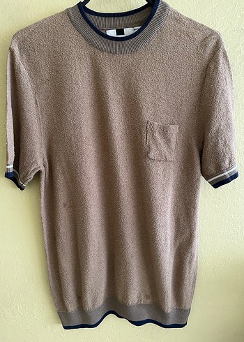 Topman vizon triko erkek tişört - Görsel 4