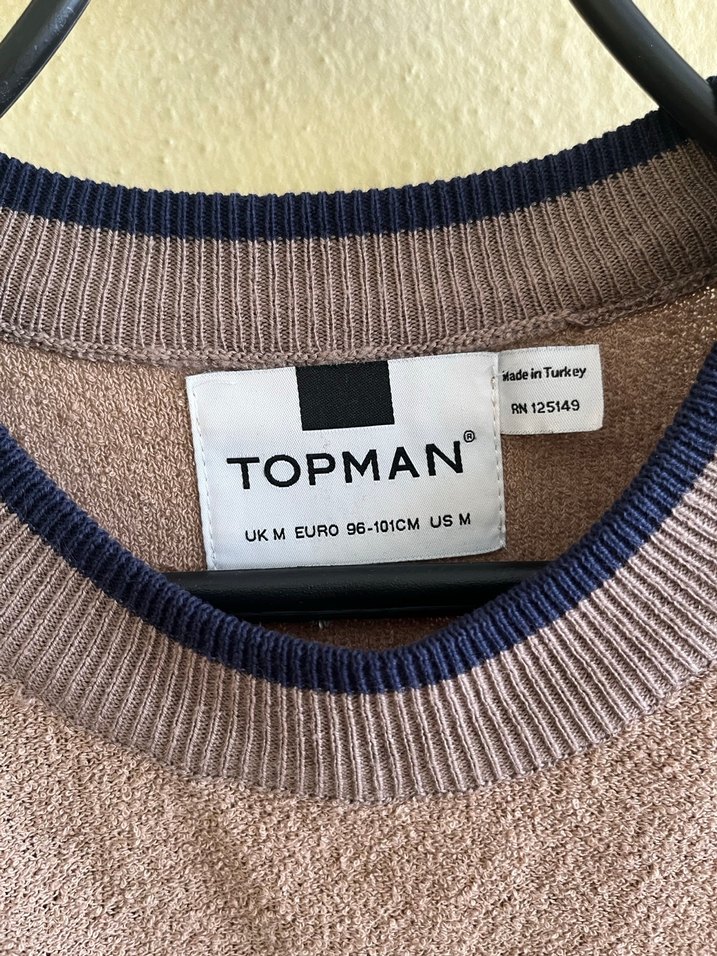 Topman vizon triko erkek tişört - Görsel 3