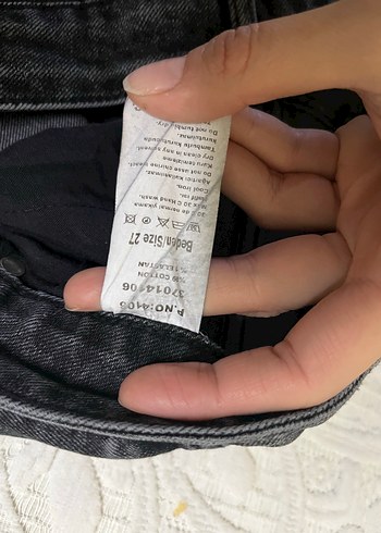 Addax yüksek bel mom jean Denim pantolon - Görsel 5