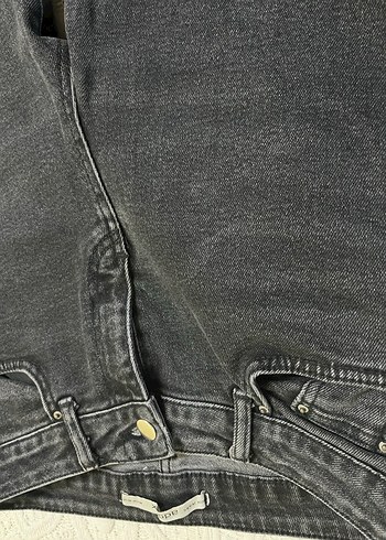Addax yüksek bel mom jean Denim pantolon - Görsel 6