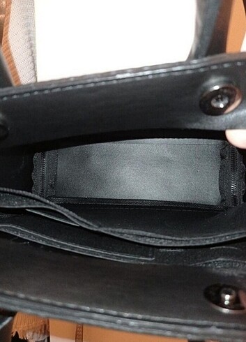  Beden siyah Renk Askılı çanta