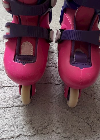 Koyu Pembe Çocuk Paten 26-28 numara - Görsel 3