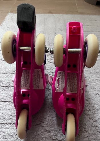 Koyu Pembe Çocuk Paten 26-28 numara - Görsel 4