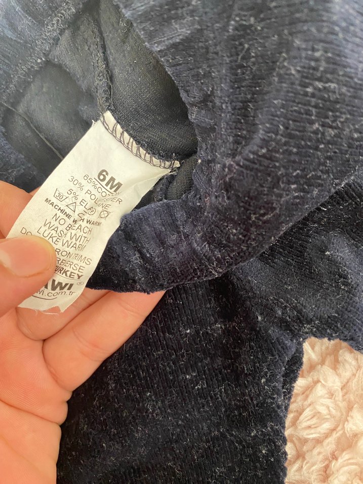 Erkek Çocuk Gri Baskılı Rahat Pantolon - Görsel 3