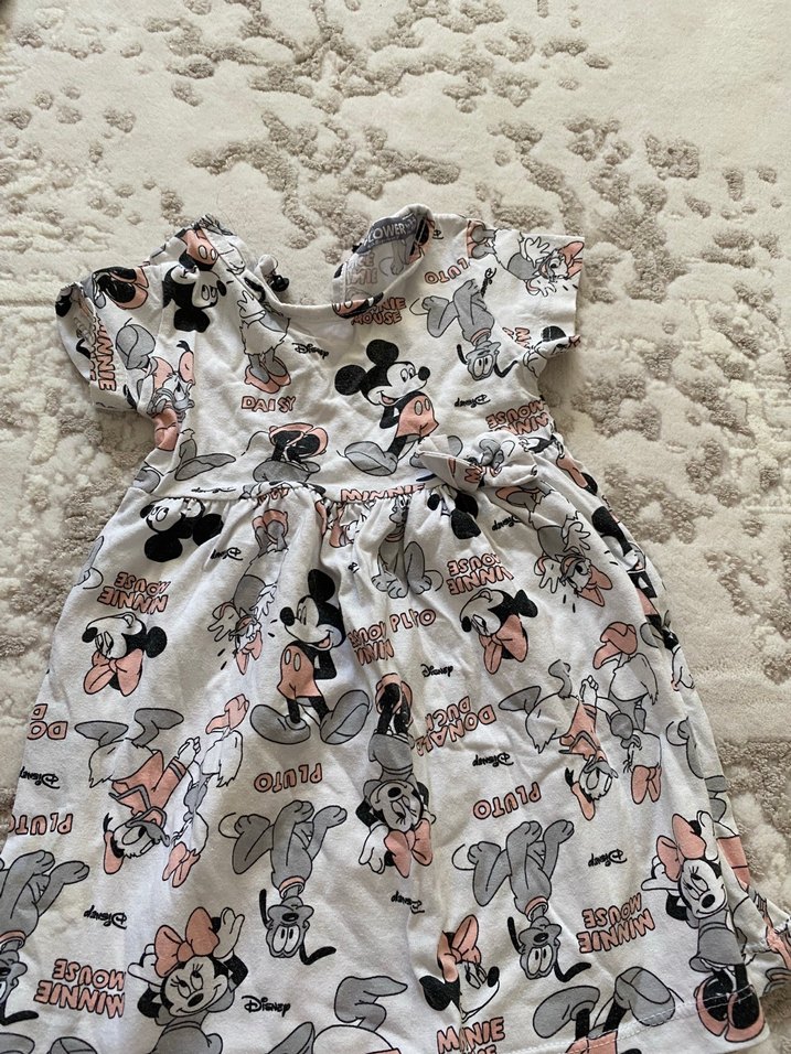 Leopar Desenli Kız Çocuk elbiseleri - Görsel 3