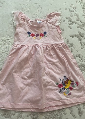 Renkli Bohem Kız Elbisesi Uzun Kollu - Görsel 3