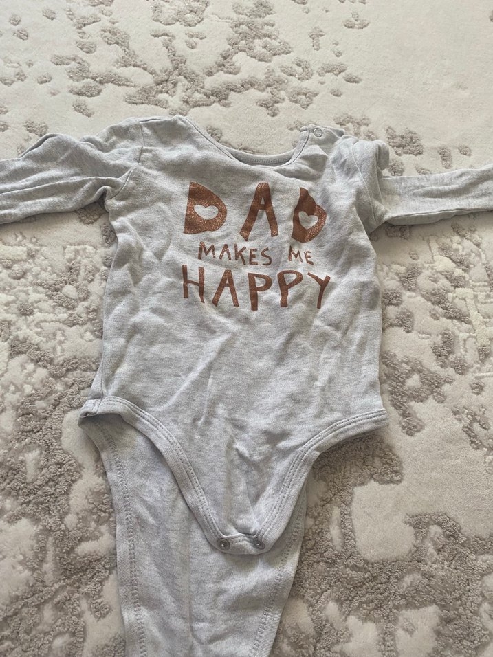 Uzun Kollu Yakalı Beyaz Bebek Body - Görsel 5