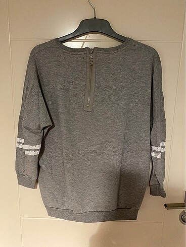 28 Beden gri Renk Sweatshirt