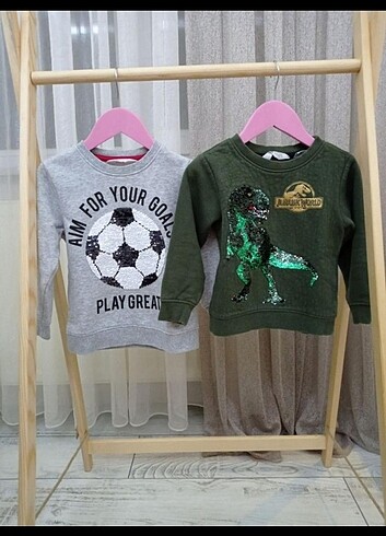 H&M ikili sweatshirt