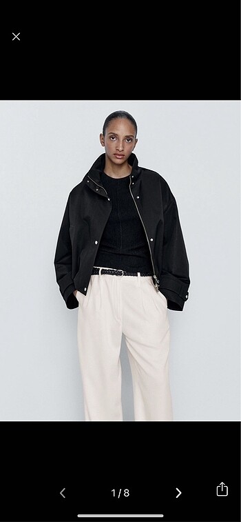 Massimo Dutti Kısa Parka