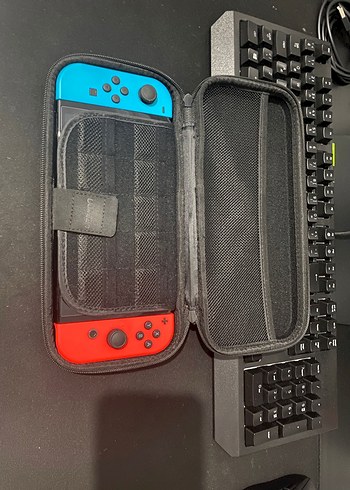 Beden Renk KUTULU TERTEMİZ Nintendo Switch OLED+ Taşıma Çantası