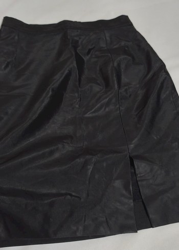 Siyah Deri Etek - Görsel 4