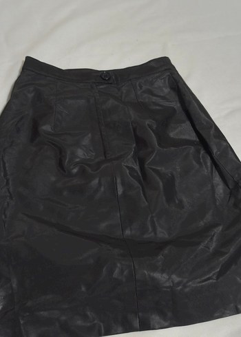 Siyah Deri Etek - Görsel 2