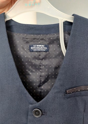 Lacivert Çocuk Yelek - Görsel 3