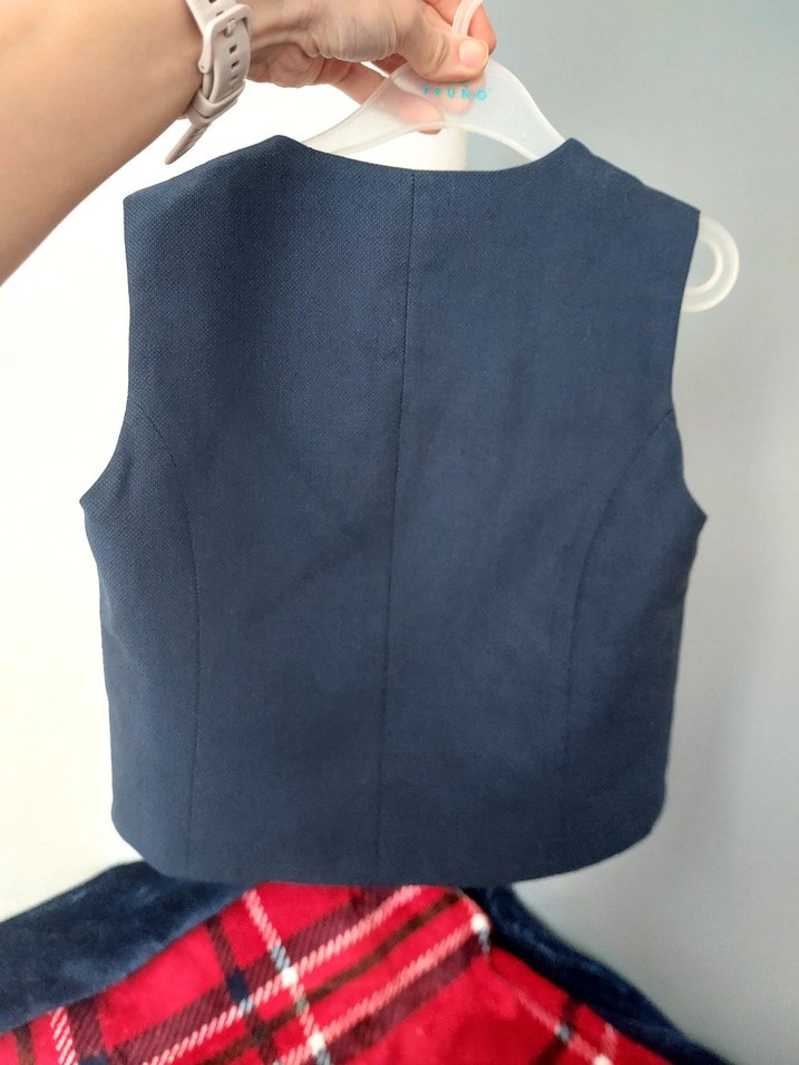 Lacivert Çocuk Yelek - Görsel 2