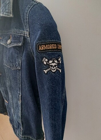 Çocuk kot ceket - Görsel 3