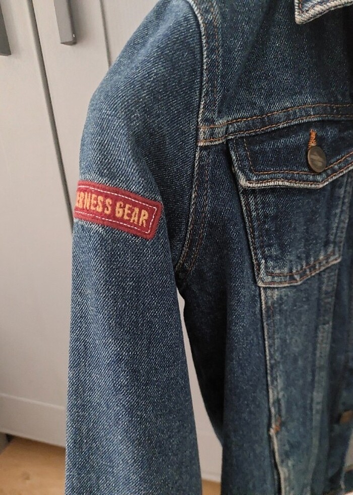 Çocuk kot ceket - Görsel 2