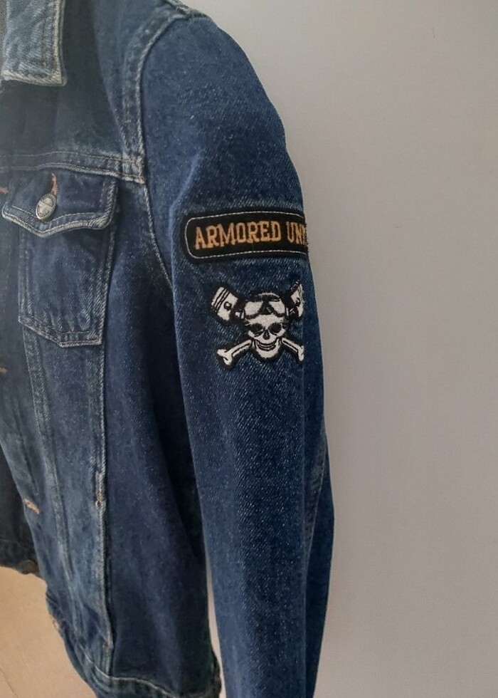 Çocuk kot ceket - Görsel 3