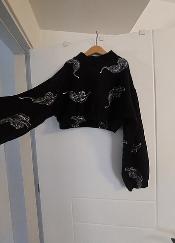 Crop sweat - Görsel 3