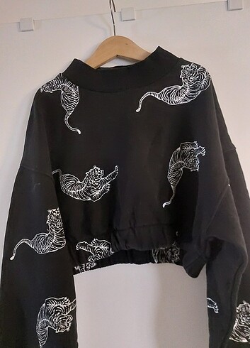 Crop sweat - Görsel 4