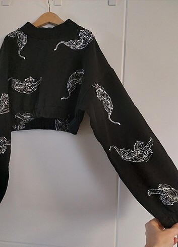 Crop sweat - Görsel 5