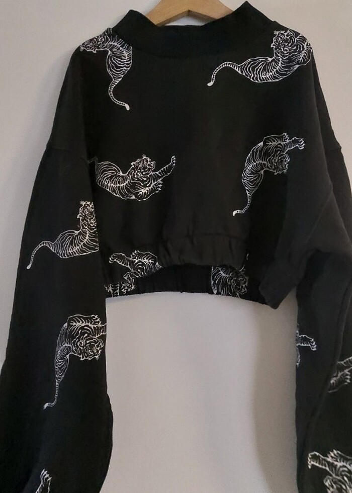 Crop sweat - Görsel 2