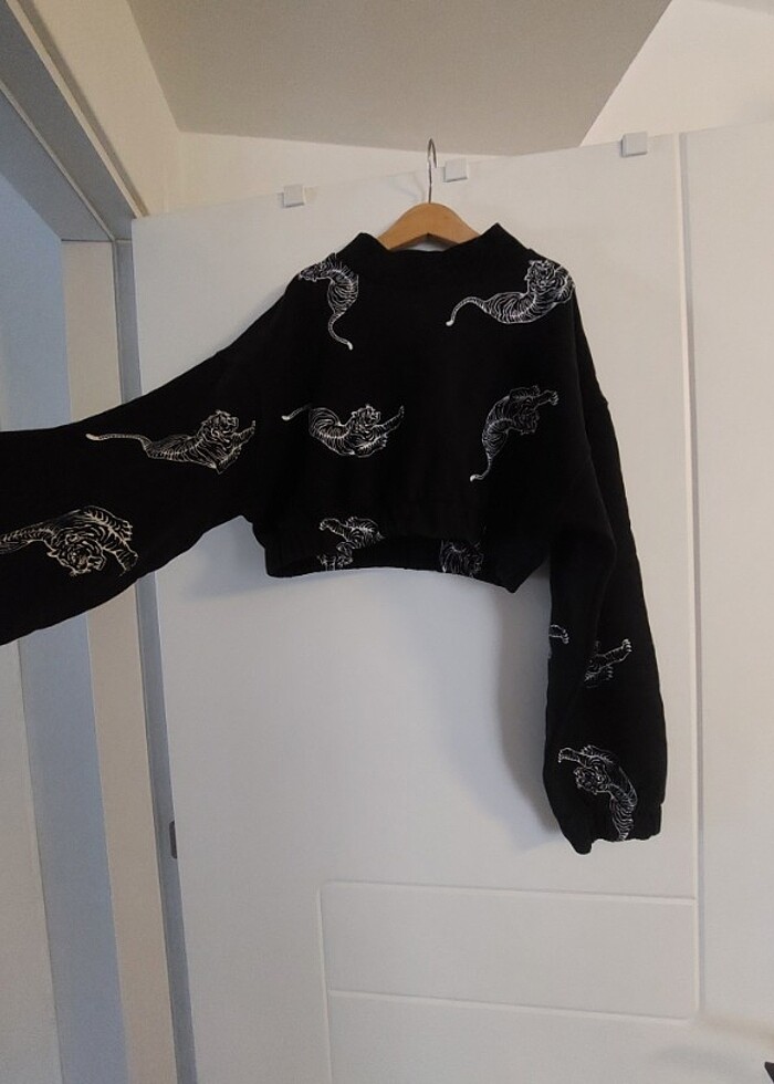 Crop sweat - Görsel 3