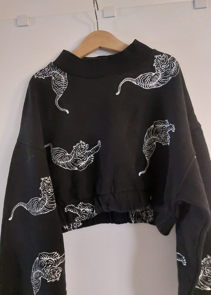 Crop sweat - Görsel 4