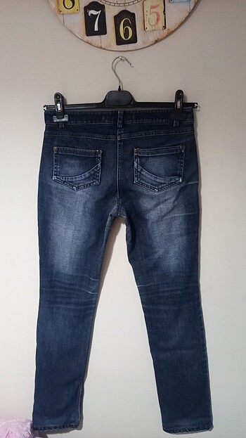 36 Beden lacivert Renk y2k low rise skinny jean