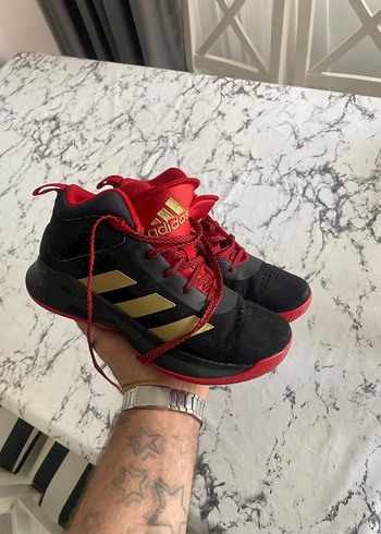 Adidas Adidas Erkek Çocuk Kırmızı Siyah Spor Ayakkabı