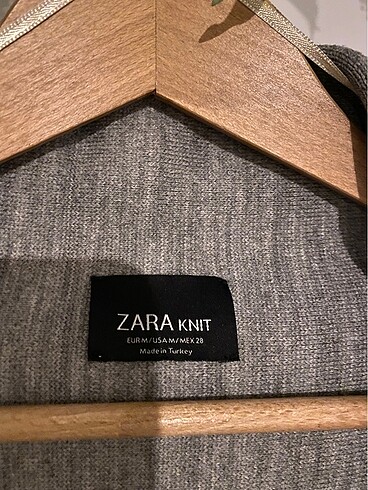 m Beden Zara knit hırka