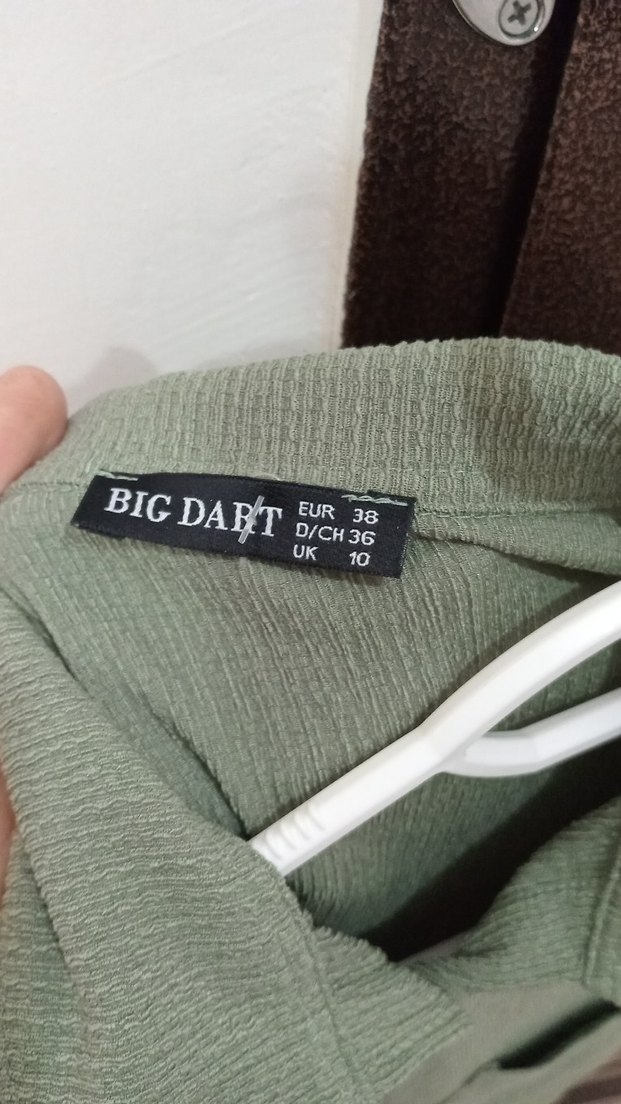 Kadın Kısa Kollu Keten Gömlek - Görsel 2