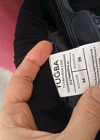 Siyah Pilili Uzun Etek - Görsel 3