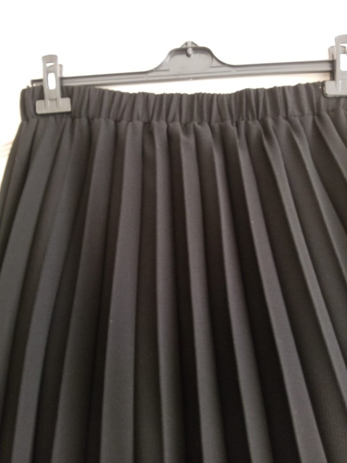 Siyah Pilili Uzun Etek - Görsel 2