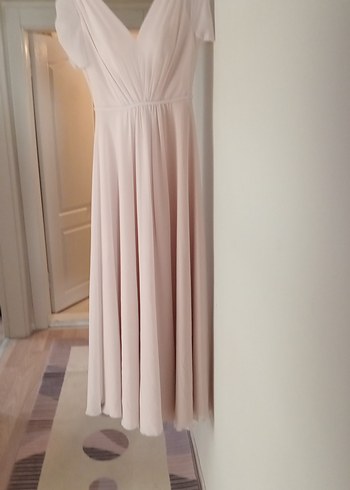 şifon elbise - Görsel 3