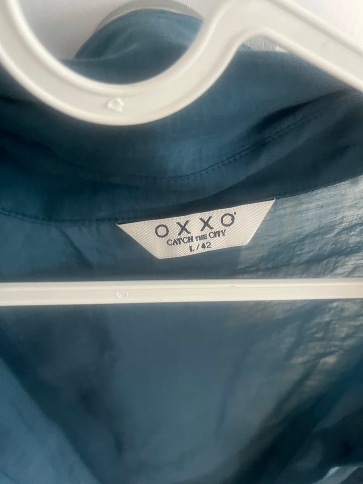 Oxxo balon kollu tencel gömlek - Görsel 4