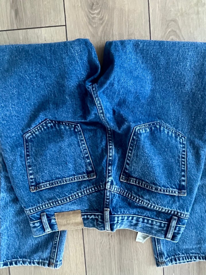 Pull&bear Kadın Mavi Denim Jean - Görsel 3
