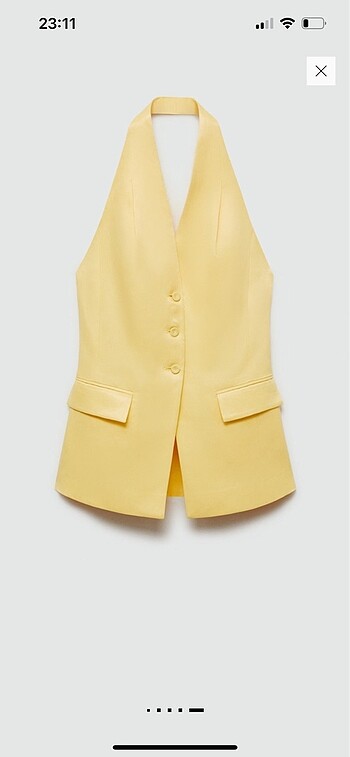 Mango Mango halter yaka yelek