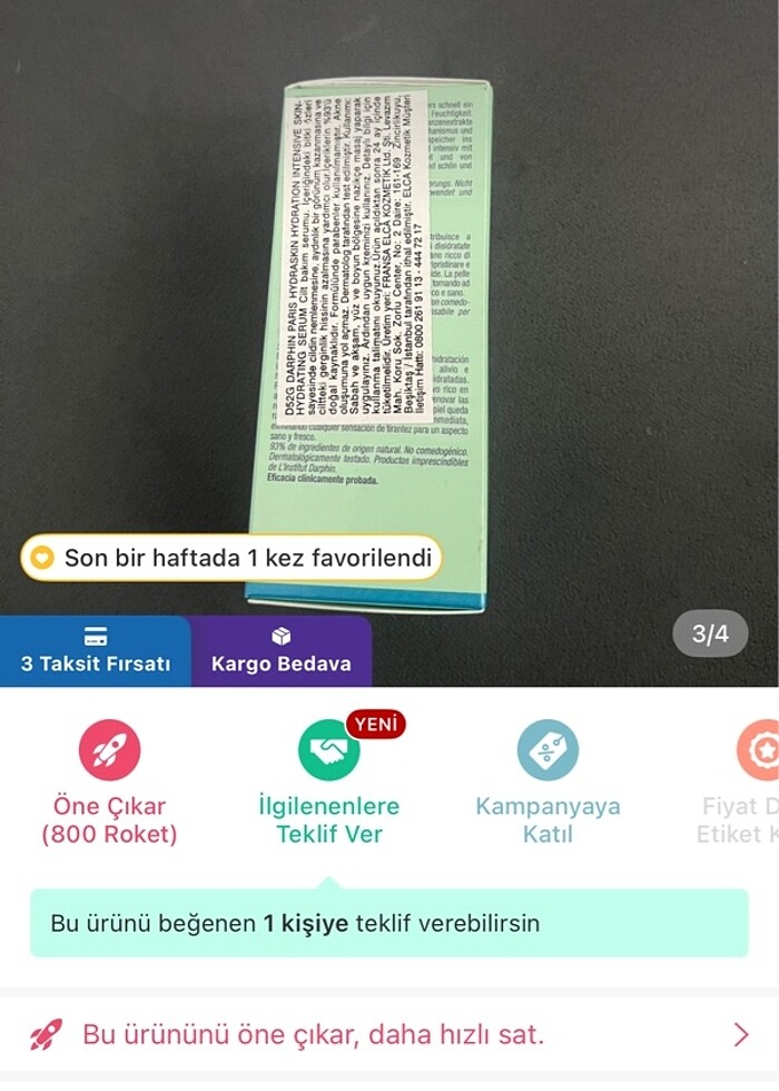 Darphin hydraskin intense - Görsel 3