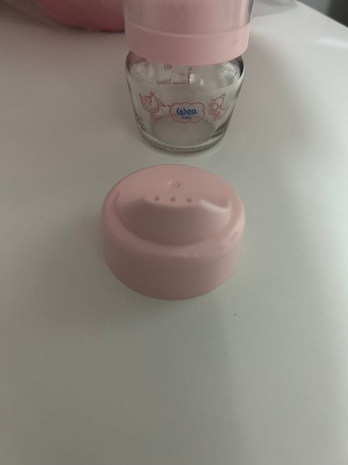 Pembe Cam Bebek Biberonu - Görsel 4