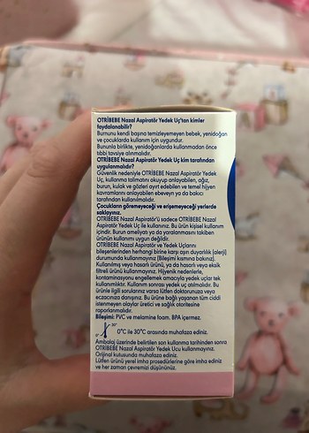 Otribebe Nazal Aspiratör Yedek Uç 10'lu - Görsel 3