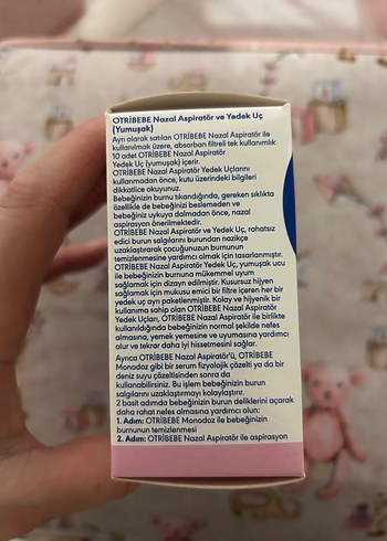 Otribebe Nazal Aspiratör Yedek Uç 10'lu - Görsel 2