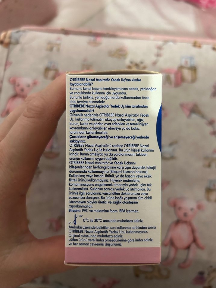 Otribebe Nazal Aspiratör Yedek Uç 10'lu - Görsel 3