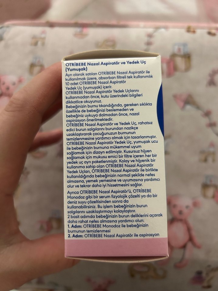 Otribebe Nazal Aspiratör Yedek Uç 10'lu - Görsel 2