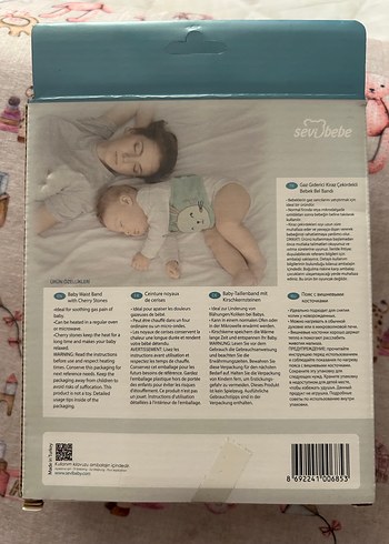 Kiraz Çekirdekli Bebek Bel Bandı - Görsel 3