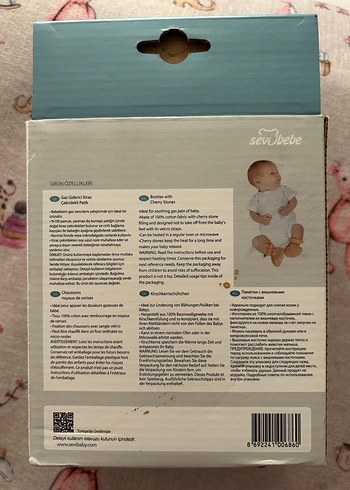 Kiraz Çekirdekli Gaz Giderici Bebek Patik - Görsel 3