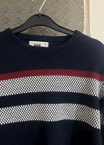 Erkek Triko Uzun Kollu Kazak - Görsel 2