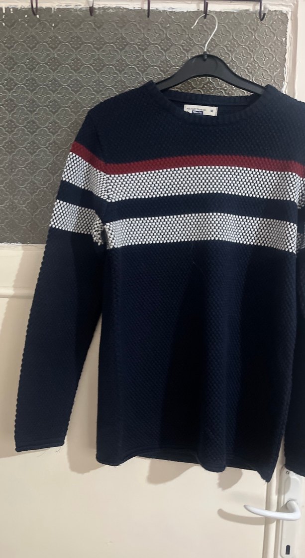 Erkek Triko Uzun Kollu Kazak - Görsel 3